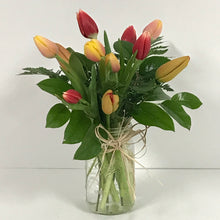 Load image into Gallery viewer, Mason Jar of Tulips

